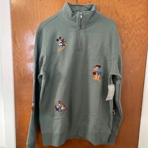 Disney Parks Mickey Mouse and Friends Homestead 1/4 Zip Pullover